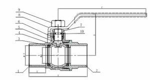 Nhà máy-Giảm Giá NSF chứng nhận hàn x hàn chì miễn phí van bi bằng đồng với thiết kế nhỏ gọn Kinh Tế - Product Image 3