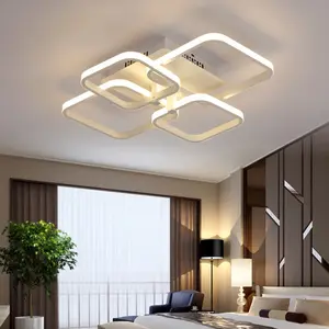 Современный и простой светодиодный потолочный светильник JYLIGHTING для гостиной, креативный Интеллектуальный затемняющий светильник для спальни, лампы для столовой