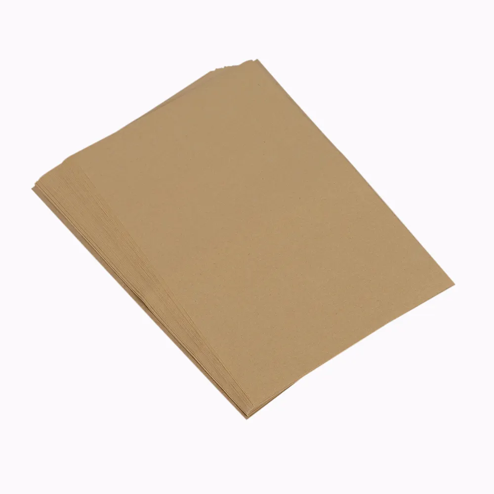 New Arrival Silicone Grasin Release Paper Roll Silicone Oil Paper Food Waterproof Carton Packing Digital Printing Brown Coated