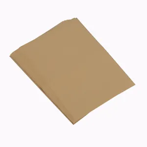Yeni varış silikon Grasin yapışkanlı kağıt rulo silikon yağı kağıt gıda su geçirmez karton ambalaj dijital baskı kahverengi kaplı