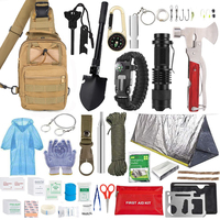 Hongrui vente en gros de kits de camping de chasse en plein air doublure verte sac à dos matériau résistant à l'eau épaisseur fermeture éclair escalade