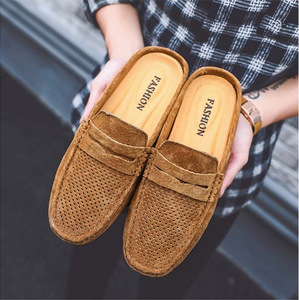 Hot Selling Fashion Loafer Shoe Custom Logo Classic Flat Bottom Outdoor Sports Comfortable Men's Casual Winter Anti-Slip Fur - Product Image 6