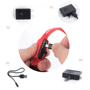 Venta caliente suministros para mascotas LED perro mascotas collares USB recargable con diseño brillante perro <span class=keywords><strong>Collar</strong></span> ajustable intermitente perros <span class=keywords><strong>Collar</strong></span> - Product Image 2