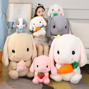 43cm Cute Rabbit Plush Toy Soft Toys Bunny Kid Pillow Doll Birthday Baby Accompany Sleep Stuffed Toy Gifts For Children