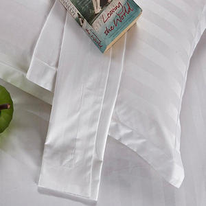 Linge de lit personnalisé <span class=keywords><strong>240x220</strong></span> 100% coton 5 étoiles, linge de lit d'hôtel blanc moderne 600 fils, draps en coton égyptien 3 pièces 300tc - Product Image 3