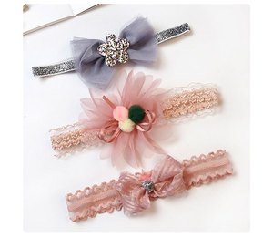 Ensemble de bandeaux à nœuds pour petite fille, boîte cadeau, accessoires pour cheveux, livraison gratuite, vente en gros - Product Image 5