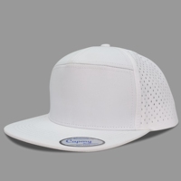 Topi Baseball olahraga 5 Panel, topi bisbol bordir Logo kualitas tinggi, topi Baseball cokelat dengan 5 Panel