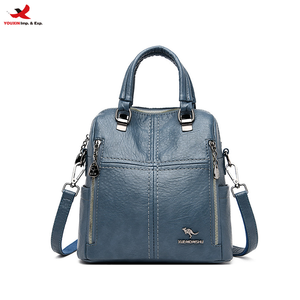 High Quality <b>Backpack</b> Women Shoulder Bag Multifunction Travel Bagpack School Bags for Teenagers Girls RTS Bulk Mixed Order - Product Image 1