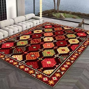 Tapis de luxe de style marocain pour <span class=keywords><strong>le</strong></span> salon, tapis de chambre, <span class=keywords><strong>hotel</strong></span> familial, tapis antiderapant lavable en machine - Product Image 4