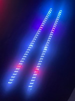 2ft/3ft/4ft/5ft/6ft Whip Lights Rgb Chasing Light Antenne Led Offroad Truck Lights for Utv Atv Waterproof Off Road Led Light