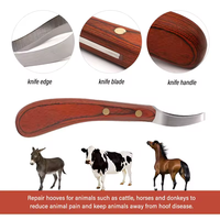 Bas prix cheval anneau sabot tondeuse bétail chevaux mouton et chèvre sabot couteau animaux sabot outils de réparation
