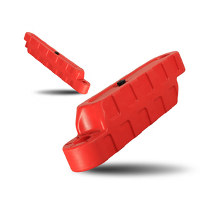 Recinzione di sicurezza per stampaggio rotazionale riempita d'acqua Go kart pista da corsa PE barriera stradale - Product Image 1