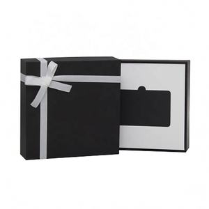 Caja de papel de cartón rígida negra para tarjetas de negocios, caja de regalo vacía personalizada para tarjetas VIP - Product Image 5