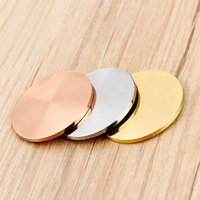 Pièces vierges de qualité supérieure pour gravure laser – Or, Argent, Or Rose – Idéales pour souvenirs personnalisés et projets de bricolage