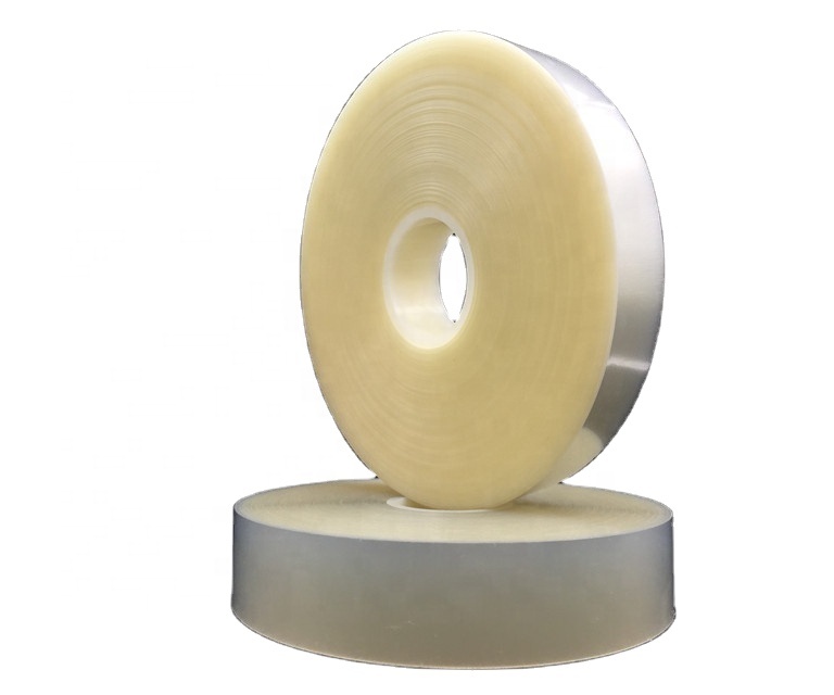 Opp Plastic Tape Film 20Mm Voor Omsnoeringsmachine Gebruik Hot Sealing Opp Binding Roll