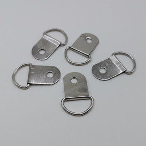 Zinc Alloy Single Hole Semi Circular Hanging Hooks For Wall Decor 3-5kg Load Capacity - Product Image 2
