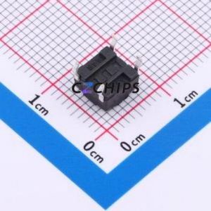 KH-6X6X4.3H-TJ-FS Tactile Switch Through hole Component (THT),6x6mm Switch 6mm 6mm 4.3mm - Product Image 2