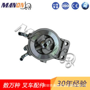 Couverture de pompe manuelle diesel Hyster 2084449, composant hydraulique en acier pour pièces de moteur de chariot élévateur - Product Image 4