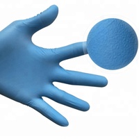 Gants d'examen en nitrile sans latex Guantes De Nitrilo Gants jetables en nitrile Prix de gros