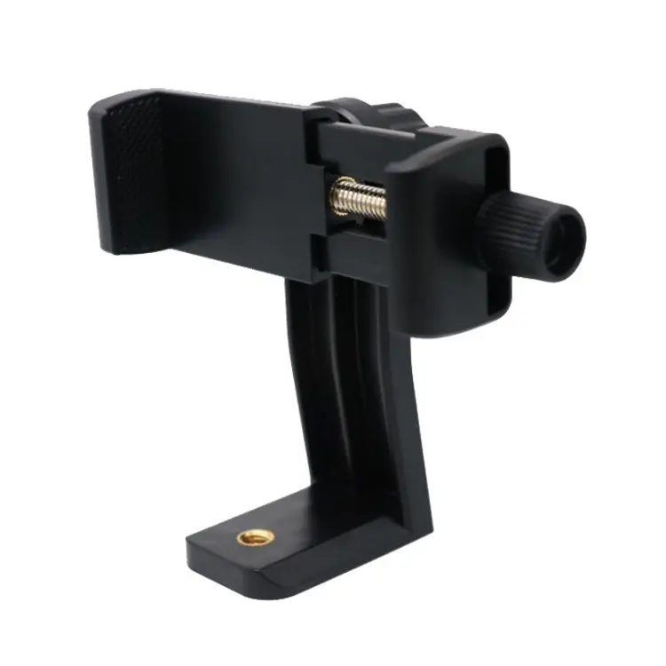 Dongguan Hardware High click holder for mobile phone camera photo accessories Aluminum6061 material phone holder for tripod