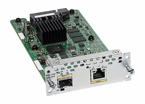 โมดูลเราเตอร์บริการแบบรวมซีรีส์ C4000 ของซิสโก้ รุ่น NIM-2GE-CU-SFP คุณภาพดี พร้อมพอร์ต Gigabit Ethernet WAN 2 พอร์ต - Product Image 2