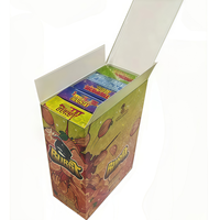 Boîtes d'emballage en carton vides 1g Burst, modèle 2025, dernière génération, haute qualité, personnalisables, auto-érectables, à fermeture magnétique, en forme de livre