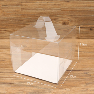 กล่องเค้กพลาสติกใส Wanze สำหรับเค้กขนาด 3 4 5 6 <span class=keywords><strong>7</strong></span> นิ้ว - Product Image 4