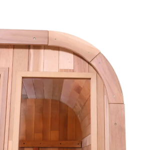 Sauna de Vapor Cuadrada de Cedro Rojo para Todo Clima, Ideal para Momentos Familiares de Calidad, Sauna de Madera Sólida para Relajación y Reuniones - Product Image 6