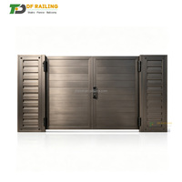 Système de sécurité DF, portail battant automatique à double bras, 24 V CC, pour communauté/bâtiment/maison