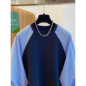 T-<span class=keywords><strong>shirt</strong></span> <span class=keywords><strong>Femme</strong></span> Rayé à <span class=keywords><strong>Manches</strong></span> <span class=keywords><strong>Longues</strong></span> Nouvelle Collection Printemps 2026 – Élégance et Tempérament – Vente en Gros - Product Image 3