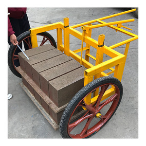 Bán tự động Khóa liên động và lát khối máy làm cho gạch bê tông vật liệu xi măng với các thành phần khuôn động cơ cốt lõi - Product Image 3