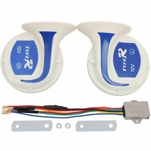 12V 300DB motosiklet boynuz hoparlör dijital elektrik Siren Loud hava salyangoz boynuz sihirli güvenlik Alarm sistemi Loud Motor için - Product Image 1