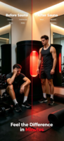 Nouveau Pod de Sauna Circulaire Portable Moderne à Chaleur Sèche Certifié Haute Température Infrarouge pour la Récupération et le Bien-être à Domicile et la Récupération Sportive