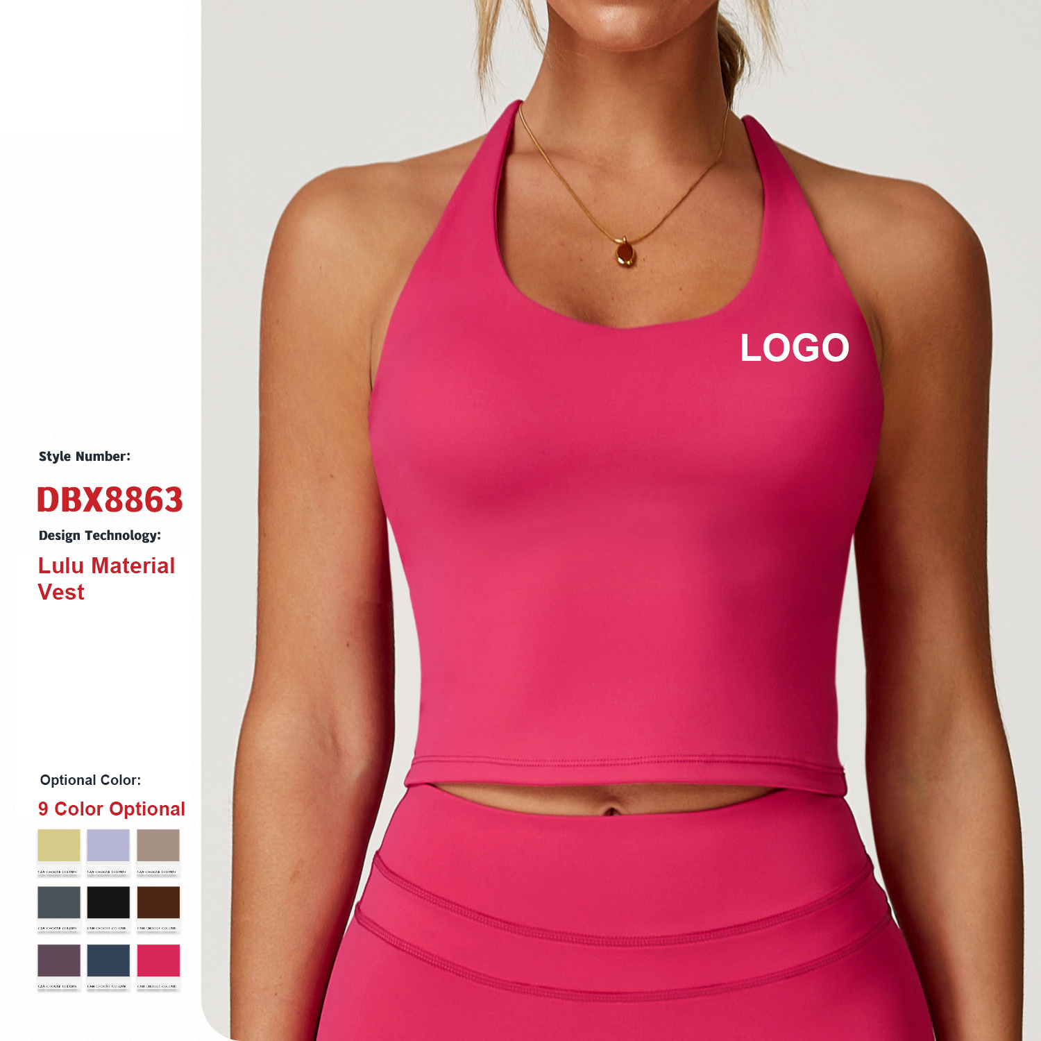 Custom High Quality Cross Backless Yoga Vest Quick Dry Breathable Women'S Tight Yoga Tops Gym Outdoor Fitness Sports Bra