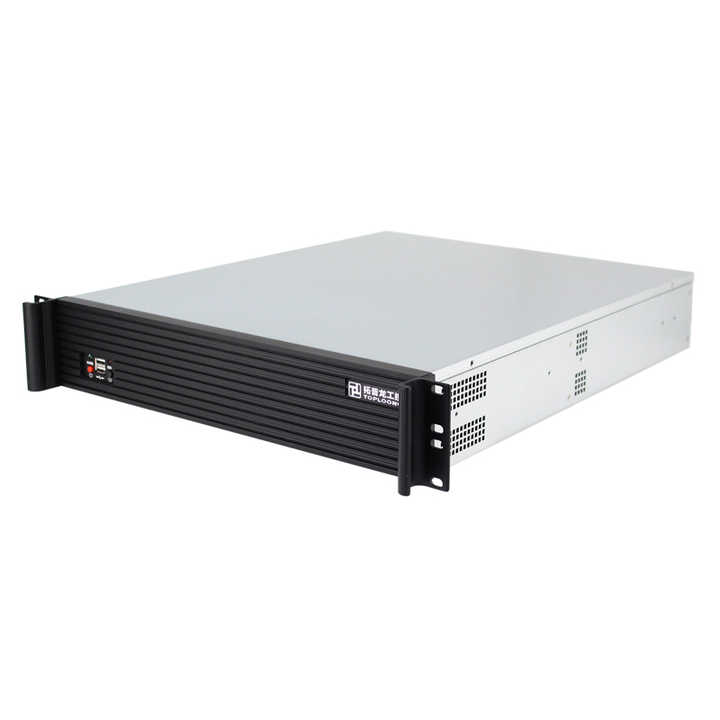 Sturdy 2u Rackmount Server Case With 9 Hdd Bays & Usb Ports