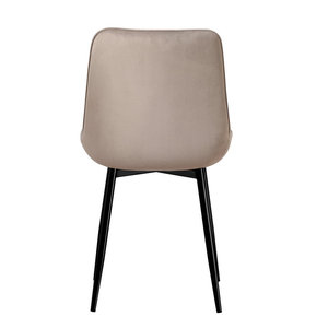 Nordic Style Comfortable Garden <strong>Chair</strong> Living Room <strong>Chair</strong> with <strong>Patchwork</strong> Fabric Wood Legs - Product Image 4