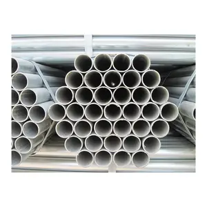 High quality Gi/Galvanized steel pipe and Iron steel tube for fence /greenhouse