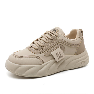 Nouvelles Chaussures Décontractées pour Femmes 2026 – Baskets Tendance à Semelle Épaisse Rehaussante, Style Étudiant, Bout Rond - Product Image 4