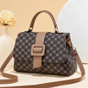 Sac messager en cuir pour femme à prix avantageux, sac à bandoulière carré de haute qualité pour femme - Product Image 3