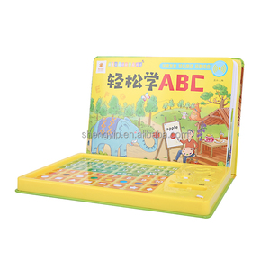 Livre <span class=keywords><strong>audio</strong></span> interactif en plastique pour l'apprentissage précoce de l'<span class=keywords><strong>anglais</strong></span> pour enfants, livre sonore interactif pour l'apprentissage de l'<span class=keywords><strong>alphabet</strong></span> - Product Image 3