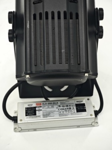 Proyector de Logotipos Gobo LED RGBW/Blanco Bertin de 100W para Exteriores, IP65 Impermeable, Batería de Litio, Control DMX512/Activación por Sonido, E27 100w L - Product Image 6