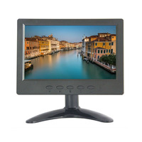 1024*600 Cheap Small Size 7 Inch Desktop LCD Computer Monitor With AV/BNC/VGA/USB Interface