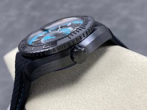 Reloj Mecánico de Lujo de la Mejor Calidad, Sumergible, 45.5mm, Movimiento VS Factory 8938, Cerámica Negra, Worldtimer GMT - Product Image 4