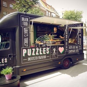 Chariots de nourriture personnalisés 2025, chariot de hot-dogs, chariot de nourriture américain, kiosque à pizza, camion de nourriture électrique avec équipement de cuisine - Product Image 1