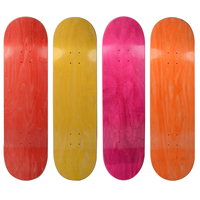 Planche de Skateboard Professionnelle Vierge en Gros, Érable Canadien 7 Plis, Tailles 8.0 8.25 8.5, avec Graphiques Personnalisés