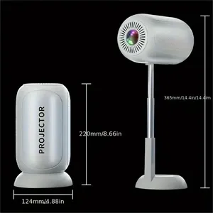 2025 New Arrival dazzler xách tay thông minh rạp hát tại nhà máy chiếu xây dựng-in đứng máy chiếu mini 4K <span class=keywords><strong>Android</strong></span> thông minh Bluetooth Wifi - Product Image 2