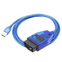 Lector de Códigos OBD2 USB 409 KKL CH340 409.1, Cable de Diagnóstico con Pantalla LCD, 1 Año de Garantía, Compatible con Audi, Skoda, Seat