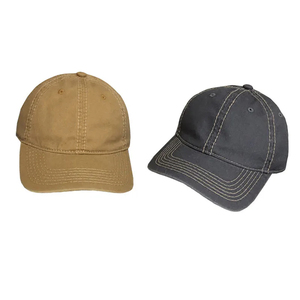 Venta al por mayor de gorras de béisbol en blanco personalizadas 6 paneles de algodón liso Casual sombrero de sol gorra de béisbol para hombres y mujeres - Product Image 1