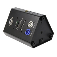 Nouvel éclairage de scène sans fil intelligent 3x18W 6-en-1 RGBAW UV LED Uplight avec application/Wi-Fi/DMX pour DJ, mariages et projection de lumière blanche chaude