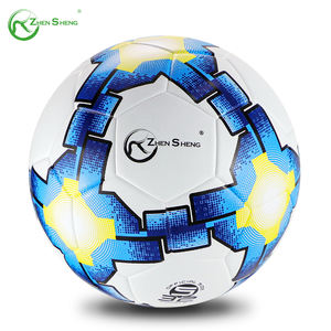 Zhensheng Usine Personnalisée Nouveau Modèle Professionnel Laminé <span class=keywords><strong>Football</strong></span> Durable Butly Vessie PU Ballon de <span class=keywords><strong>Football</strong></span> pour l'Entraînement - Product Image 2